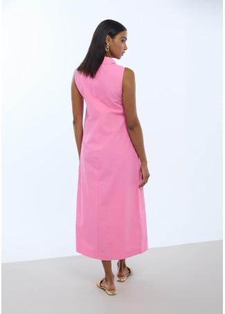 Vestido camisero detalle nudo - Imagen 5