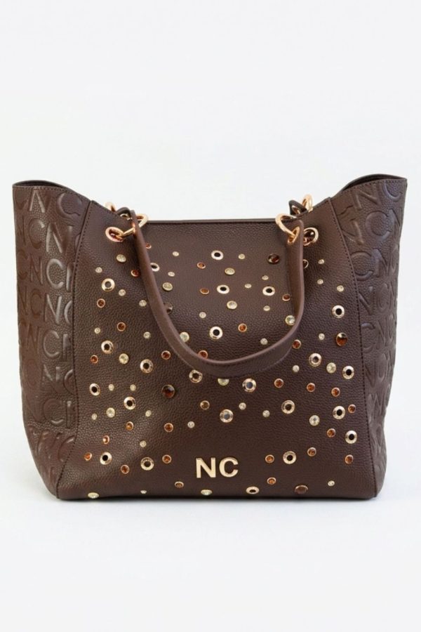 Bolso tote cristales NC NOCO