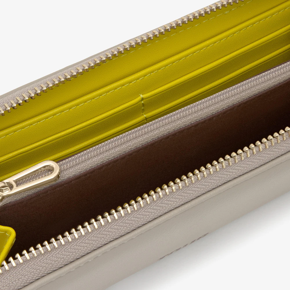 Billetera mediana topo mostaza New Dorp - Imagen 3