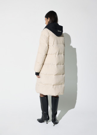 Anorak largo con capucha circular - Imagen 3