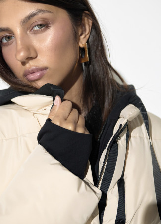Anorak largo con capucha circular - Imagen 6