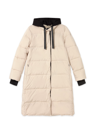 Anorak largo con capucha circular - Imagen 7